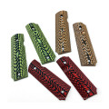 Factory Direct High Quality Damascus G10 Bone Blanks Green Folding Knife Handle